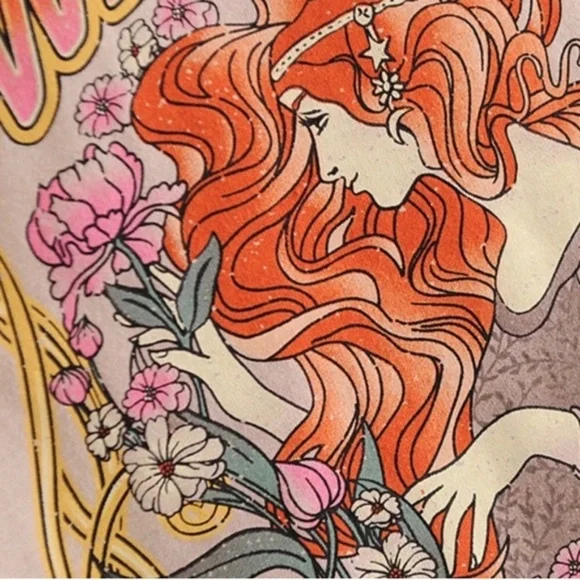 SOLD OUT Boho Gypsy Wild Child Retro Vintage T-Shirt - Picture 3 of 8